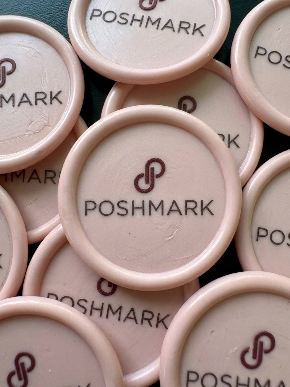 POSHMARK Branded Wax Seal Stickers | Premium Reseller Packaging Supplies - Picture 2 of 14